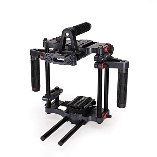 【中古】【未使用・未開封品】Filmcity デジタル一眼レフ/デジタル一眼レフカメラ用パワービデオカメラケージリグ人間工学に基づいた安全なサポート、調節可能なグリップハン 46,673円