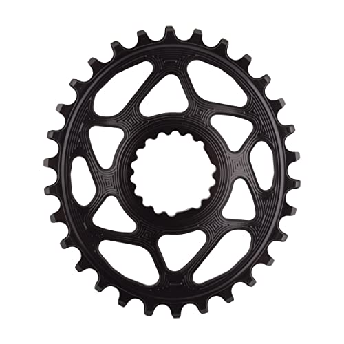 【中古】【未当て嵌める・未開封品】Absolute Black Cannondale 単刀直入 オーバル N/W チェーン店輪っか Cdale 水銀 30t Bk スポーツ・アウトドア-チェーンリング