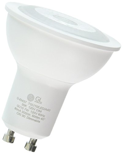 【中古】【未使用・未開封品】Goodlite G-83437 7W GU10 Dimmable 500 lm 3000K LED Bulb, Warm White by Goodlite