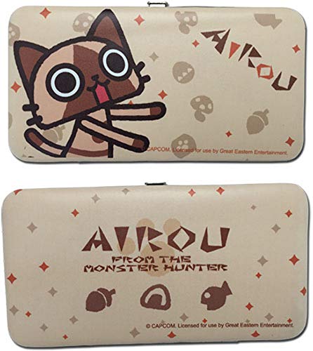 【中古】【未使用・未開封品】Great Eastern Entertainment モンスターハンター - Airou ヒンジ財布 マルチカラー 5インチ|AJIMURA-SHOP