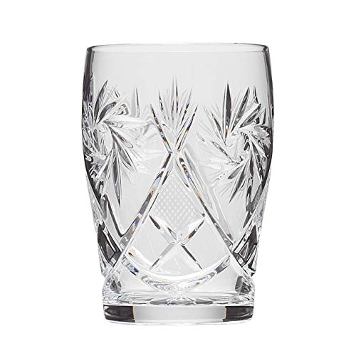 【中古】【未当て嵌める・未開封品】Set of 6?Neman Glassworks、5薬局衡オンスHand Madeヴィンテージロシアクリスタル水もの眼鏡、交ぜ合わせるDrinkware old-fashioned Glassware