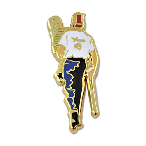 【中古】【未使用・未開封品】Masonic Exchange Shriner神社サイレントメッセンジャーラペルピンfor the Freemason