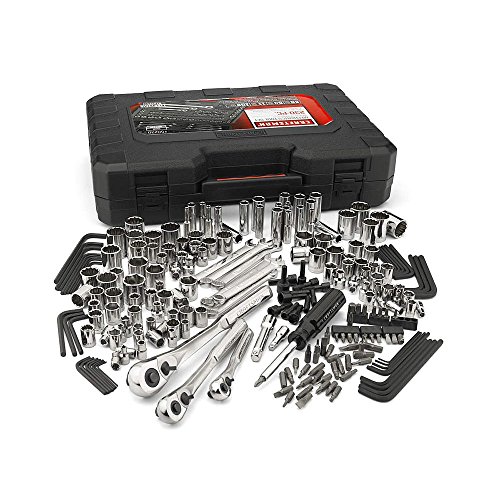 【中古】【未使用・未開封品】Craftsmanソケットセット。このMechanicsツールキットIncludes 230-piece A Variety OfプロツールRatchets、ソケット、拡張バー、ユニバーサルジ