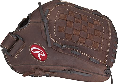 【中古】【未使用・未開封品】(Right Hand Throw, Brown 12.5) - Rawlings Player Preferred Baseball Glove, Regular, Slow Pitch Pattern, Basket-Web, 32cm