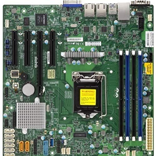 【中古】【未当て嵌める・未開封品】Supermicro 母ちゃんゲーム盤 MBD-X11SSM-F-B Xeon E3-1200 v5 LGA1151 ソケット H4 C236 PCI Express SATA MicroATX バルク