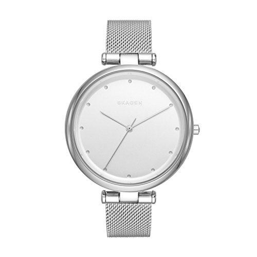 【中古】【未使用・未開封品】Skagen レディース Tanja クォーツアナログステンレススチールとステンレススチールメッシュウォッチ カラー:シルバー (モデル:SKW2485)|AJIMURA-SHOP