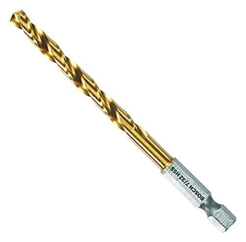 【中古】【未使用・未開封品】Bosch TI2137IM 5/32-Inch Impact Tough Titanium Drill Bit,
