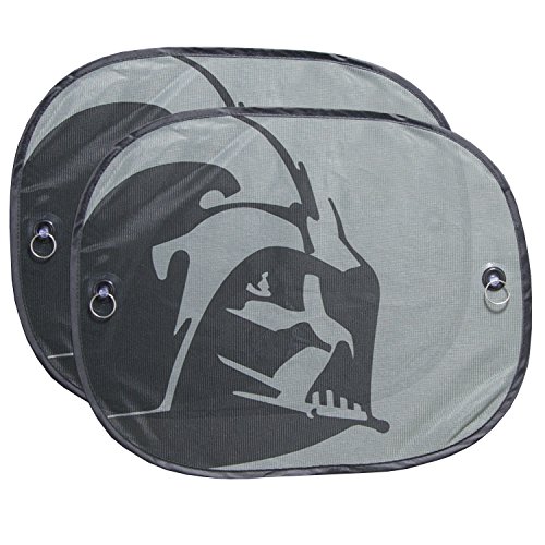 【中古】【未当て嵌める・未開封品】Plasticolor 003746R01 スターウォーズ ダースベイダー 2天下太平 神通力鉄道車両 貨物自動車 SUV スプリングサイドウィンドウサンシェード 14inx1