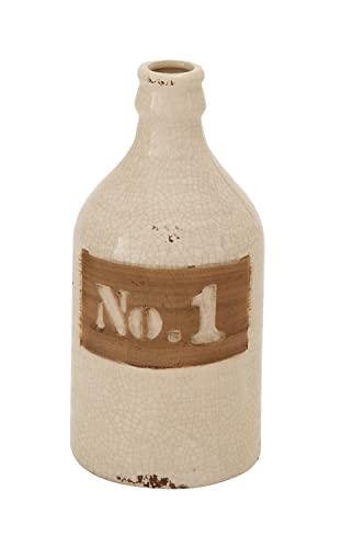 【中古】【未当て嵌める・未開封品】Deco 79 陶芸壜花立て 幅5in 高さ10in その他-家電