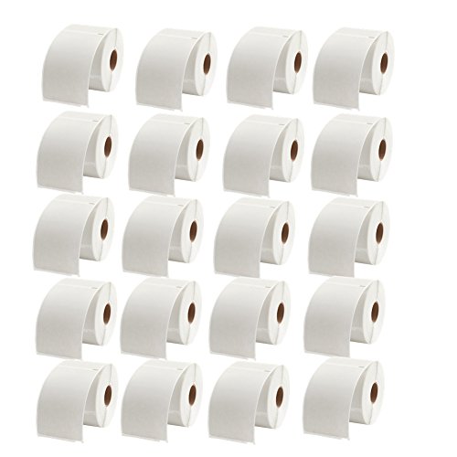 【中古】【未使用・未開封品】1744907 Dymo Shipping Label Lriter 4XL用 ホワイト 4インチ x 6インチ 220枚入り 20 Rolls