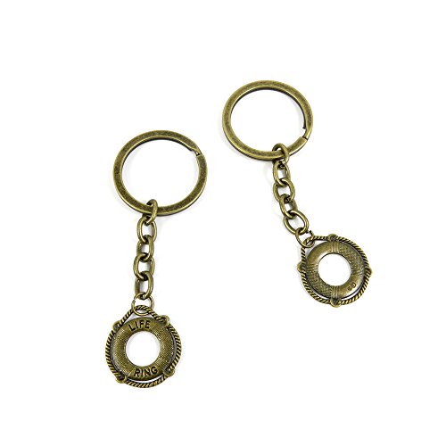 【中古】【未使用・未開封品】ファッションジュエリードア車キータグキーリングキーチェーンリングチェーン仕入先供給卸売バルクロットj6ww4?Lifebuoy Lifeリング ブロンズ J|AJIMURA-SHOP