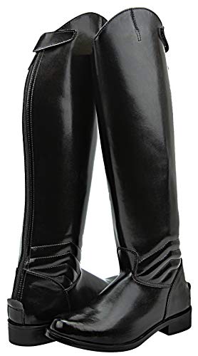 【中古】【未使用・未開封品】HisparメンズManエレガントドレスDressage Boots with Zipper英語Riding Equestrian｜AJIMURA-SHOP