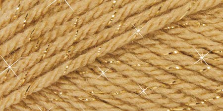 【中古】【未使用・未開封品】Mary Maxim Y127-106 Starlette Sparkle Yarn, Topaz