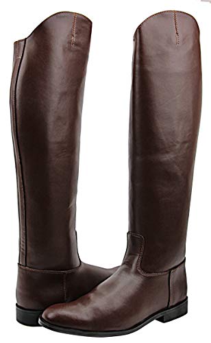 【中古】【未使用・未開封品】HisparメンズMan DecentドレスDressageブーツwithout zipper英語Riding Equestrian 9 Wide Calf|AJIMURA-SHOP