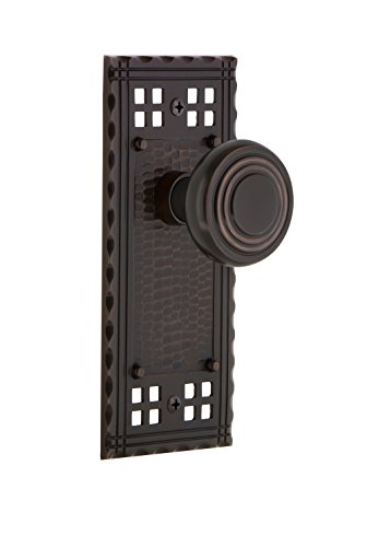 【中古】【未使用・未開封品】Nostalgic Warehouse クラフトマンプレート デコノブ付き 通路 2.75インチ 流行に左右されないブロンズ｜AJIMURA-SHOP