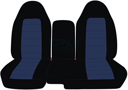 【中古】【未使用・未開封品】ツートンカラートラックシートカバー (フロント60/40分割シート) 2004-2012年式 シボレー コロラド/GMC キャニオン オープンコンソール/アームレ|AJIMURA-SHOP