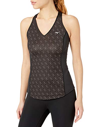【中古】【未使用・未開封品】(Small, Black) - Mizuno Running Women's Kemari Tank Top|AJIMURA-SHOP