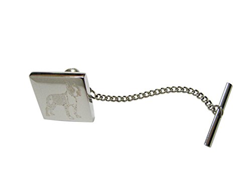 【中古】【未当てはめる・未開封品】Silver Toned Etched豆の町・テリア犬引き分けタック