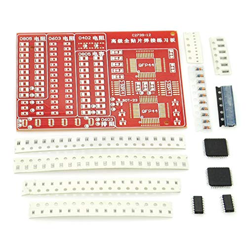 【中古】【未使用・未開封品】Gikfun SMD SMTコンポーネント 練習ボード はんだスキルトレーニング 初心者DIYキット EK1674