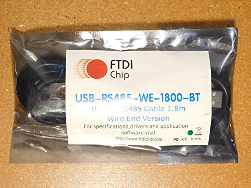 【中古】【未当て嵌める・未開封品】FTDI Chip USB to RS485シリアルコンバータケーブル USB-RS485-WE-1800-BT