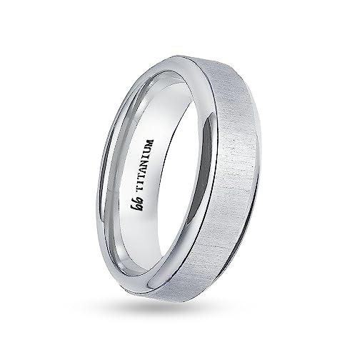 【中古】【未使用・未開封品】チタン 7mm 快適フィット 結婚指輪 つや消し仕上げ センター, 金属,