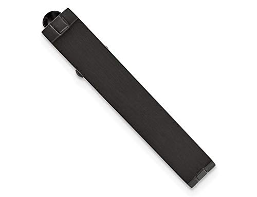【中古】【未使用・未開封品】メンズブラックメッキネクタイバーステンレススチール|AJIMURA-SHOP