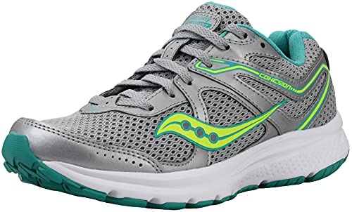 【中古】【未当て嵌める・未開封品】Saucony レディース GRID COHESION 10 色つや: しろがね色
