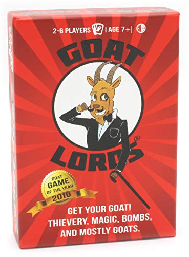 【中古】【未使用・未開封品】Goat Lords???- Hilariousと競争力新しいカードゲーム、ベスト、Teens、子供と大人の、Ages 7?and up。Awesomeファミリ、楽しいの夜ゲーム、｜AJIMURA-SHOP