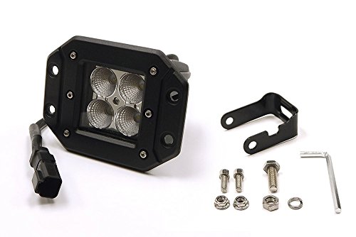 【中古】【未使用・未開封品】Southern Truck 79910 クロムシリーズ 3インチ キューブ CREE LEDライトバー 1,440ルーメン フラッドビーム フラッシュマウント