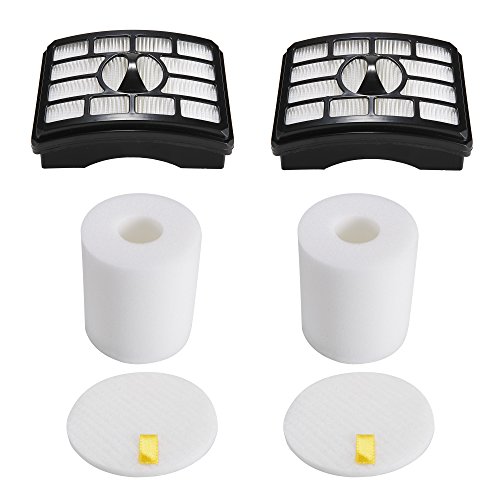 【中古】【未当て嵌める・未開封品】2 HEPA Filter + 2 Foam Flet Filter Kit for Shark Rotator Pro Lift-Away NV500 NV501 NV505 NV552 HEPA Filter \u0026 Foam Filter Kit, Part XFH5