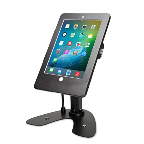 【中古】【未使用・未開封品】CTA Digital デュアルセキュリティキオスクスタンド ロックケース & ケーブル for iPad (2017)/Air/Pro 9.7 (with cable) ブラック PAD-ASKB|AJIMURA-SHOP