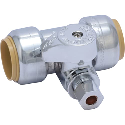 【中古】【未使用・未開封品】SharkBite T型停止弁 圧送サービス弁 3/4X3/4X1/4 COMP 24985A 1
