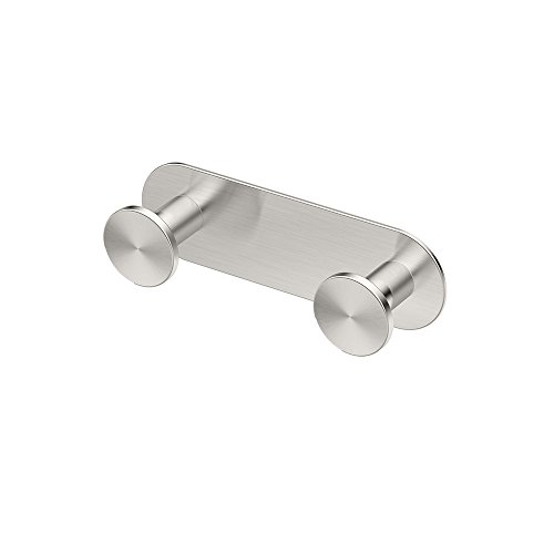 【中古】【未使用・未開封品】Gatco 1285 Modern Glamour Double Hook, Satin Nickel by Gatco