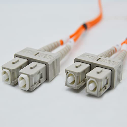 【中古】【未使用・未開封品】FiberCablesDirect - 30M OM1 SC SC ファイバーパッチケーブル | インチ/アウトドア 1GB デュプレックス 62.5/125 SC - SC マルチモードジャンパ