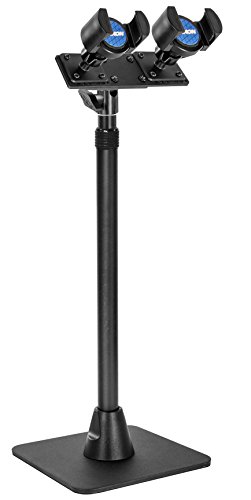【中古】【未当てはめる・未開封品】TW Broadcaster Pro デュアルスマートフォンデスクまたはカウンタ29in照明ランプ ライブストリーミング用