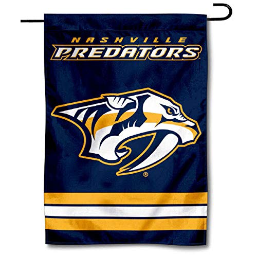 【中古】【未当て嵌める・未開封品】Nashville Predators Double Sided Garden Flag スポーツ・アウトドア-その他