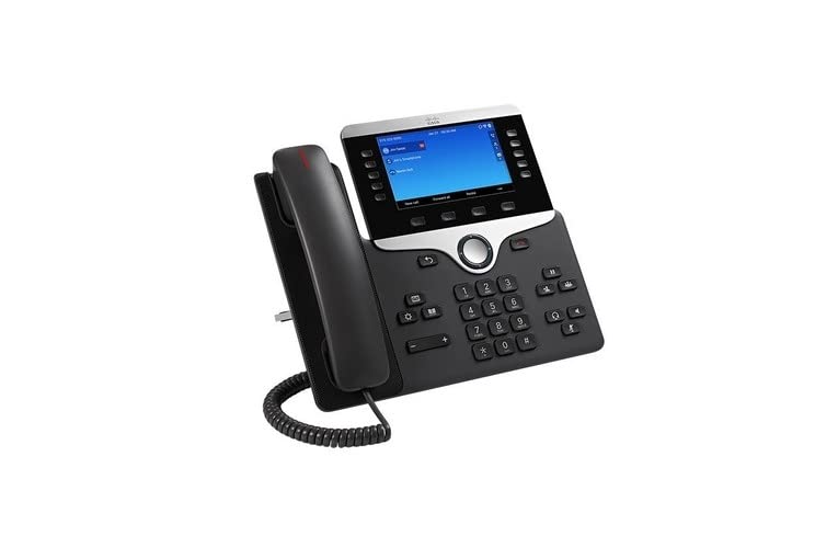 【中古】【未当てはめる・未開封品】Cisco IP電話を掛ける???8861有線テレビ???壁マウント能力のある、勉強机いの一番???暗灰色???1?x足し加える伝達ルート???VoIP???Caller I