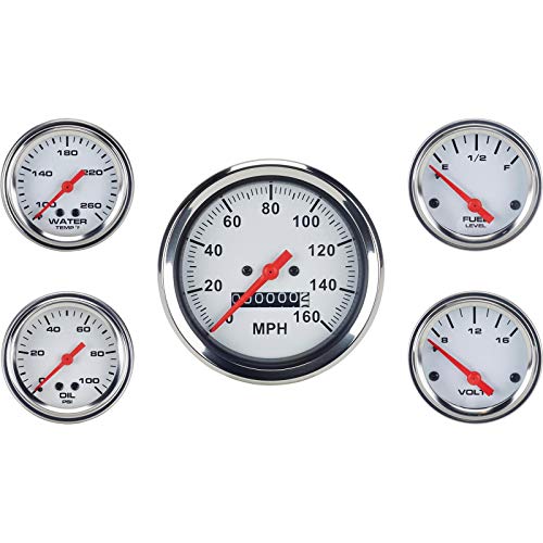 【中古】【未使用・未開封品】5ゲージセット、ホワイトフェイス、3-3/8、機械式。 62,505円