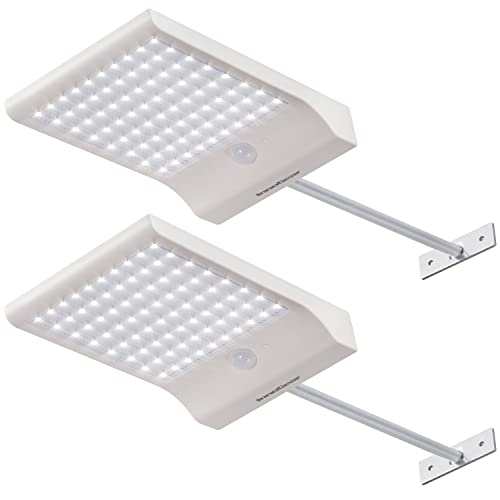 【中古】【未使用・未開封品】InnoGear Solar Gutter Lights Wall Sconces with Mounting Pole Outdoor Motion Sensor Detector Light Security Lighting for Barn Porch Gara｜AJIMURA-SHOP