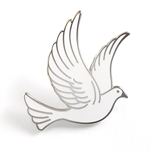 【中古】【未当て嵌める・未開封品】Pinsanity 白いこと鳩エナメルラペルピン 靴-その他