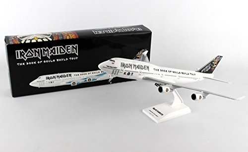 【中古】【未使用・未開封品】SKY MARKS 1/200 747-400 アイアンメイデン Ed Force One ギア付 完成品