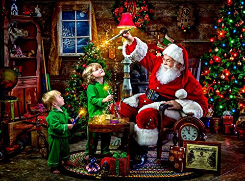 【中古】【未使用・未開封品】Ceaco Classic Christmas Puzzle - Santa's Magic Paint Puzzle|AJIMURA-SHOP