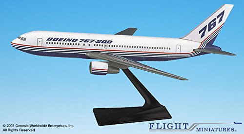 【中古】【未使用・未開封品】Flight Miniatures Boeing 767-200 House Colours 1981 Demo Livery 1:200 Scale|AJIMURA-SHOP