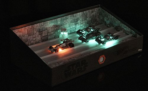 【中古】【未使用・未開封品】SDCC 2016 HOT WHEELS STAR WARS CARSHIPS TRENCH SET