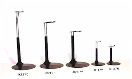 【中古】【未使用・未開封品】(3-Pack) - Kaiser Doll Stand 2275 - Black Doll Stand for 28cm - 30cm small-waisted Fashion Dolls like Barbie, 3-Pack 17,847円