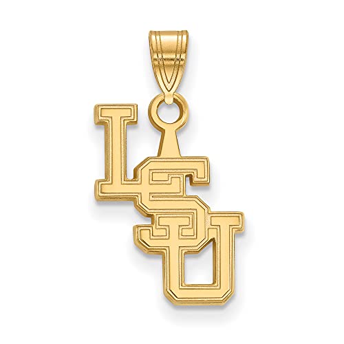 【中古】【未使用・未開封品】LSUスモール(1/2インチ)ペンダント(10k イエローゴールド)|AJIMURA-SHOP
