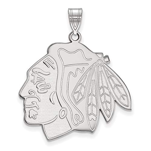 【中古】【未当て嵌める・未開封品】Chicago Blackhawks Extra Large ( 1in)シャンデリヤ(スターリングしろがね色) 靴-その他