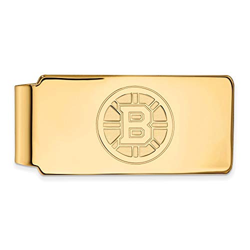 【中古】【未使用・未開封品】Boston Bruinsマネークリップ(ゴールドメッキ)|AJIMURA-SHOP