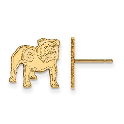 【中古】【未使用・未開封品】Georgia Small ( 1?/ 2インチ)ポストイヤリング( 10?Kイエローゴールド)