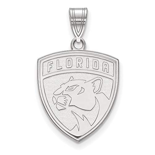 【中古】【未当て嵌める・未開封品】Florida Panthers Large ( 3?/ 4in)シャンデリヤ(スターリングしろがね色)